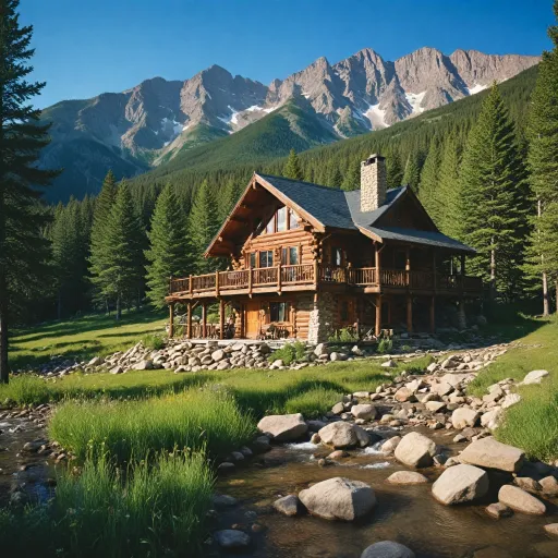 Experience refined comfort with luxury cabin rentals in Colorado's majestic mountains