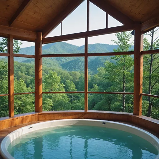 Experience mountain luxury: cabins with jacuzzi in Gatlinburg TN for an unforgettable retreat