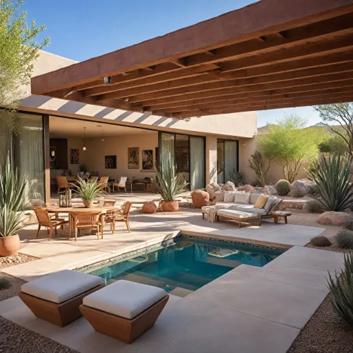Paradise valley vacation rental escapes for refined desert living
